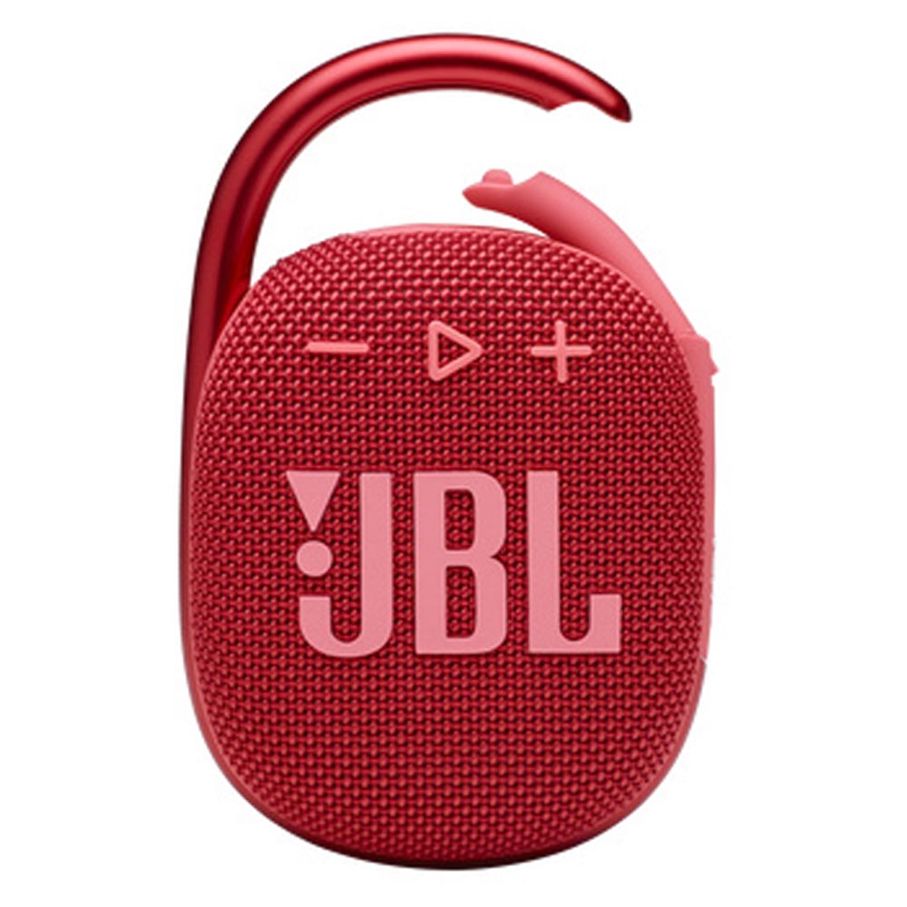 JBL Clip 4 Portable Bluetooth Speaker RED