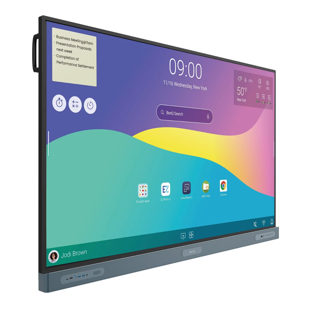 BenQ Board Pro RP7504 Pantalla Interactiva 4K de 75 Pulgadas