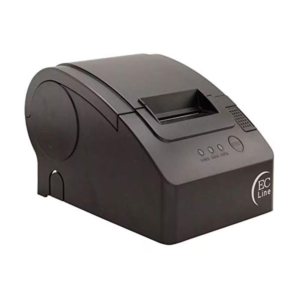 Impresora Térmica Directa EC-LINE EC-58110 Conexión USB de Alta Velocidad