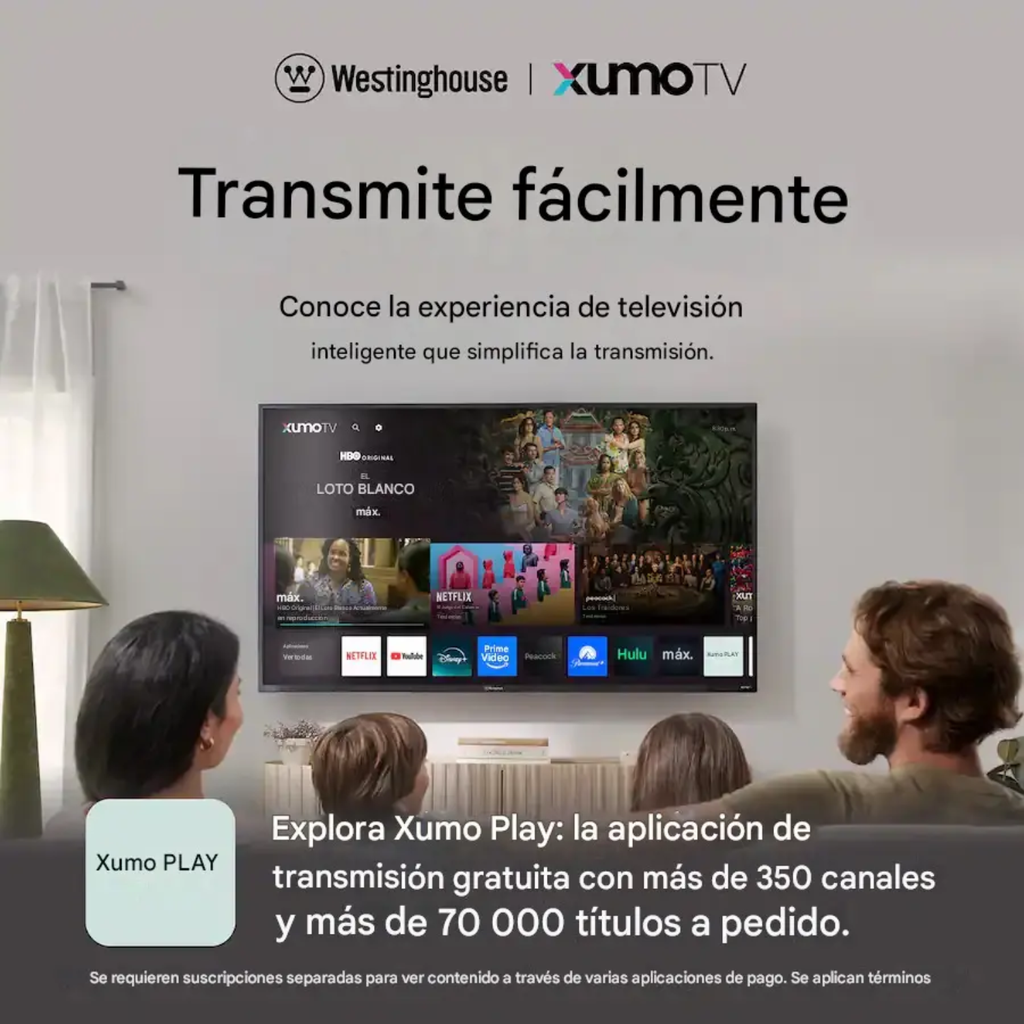 Westinghouse - 24” Class Smart TV, HD Xumo TV with Voice Remote, Flat Screen LED Television