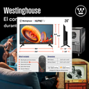 Westinghouse - 24” Class Smart TV, HD Xumo TV with Voice Remote, Flat Screen LED Television