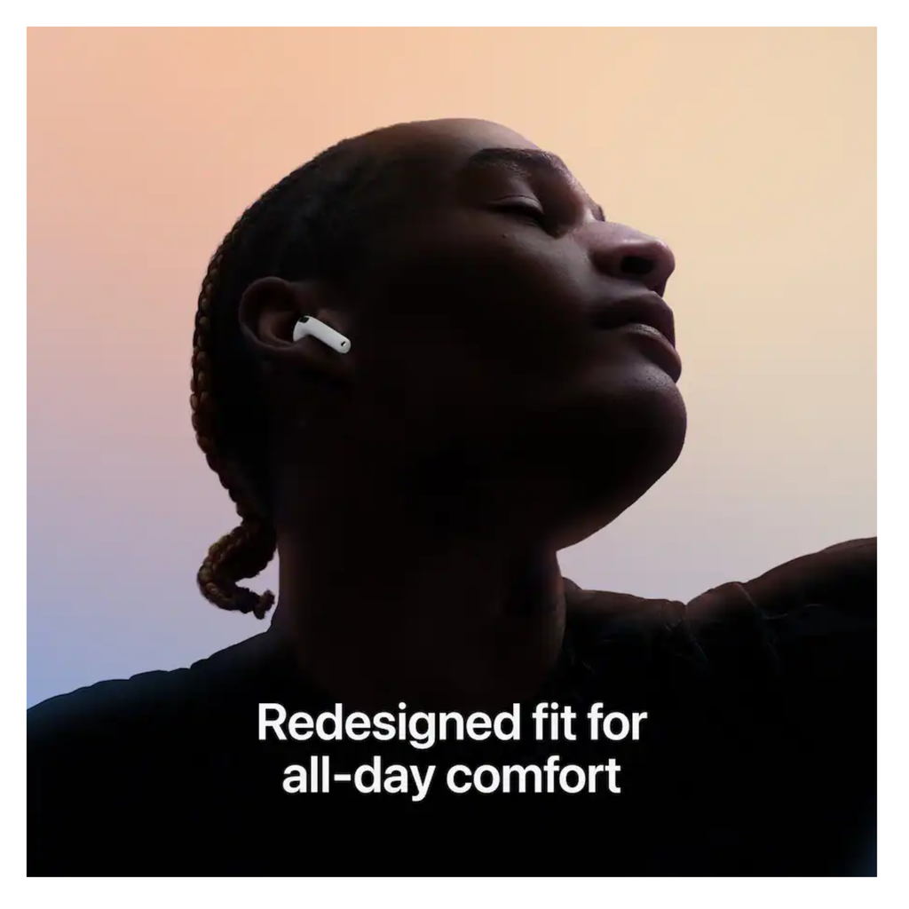Audífonos Apple AirPods 4 con Chip H2 y Audio Espacial Personalizado