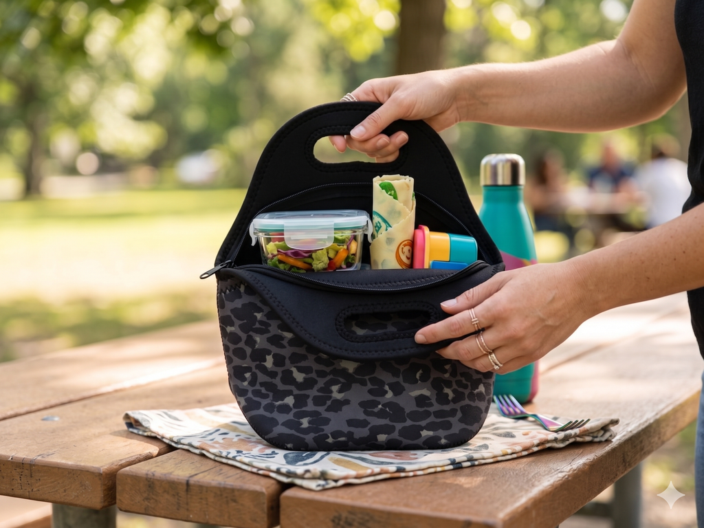 Bag Pack Leopardo a granel + LUNCH BAG ANIMAL