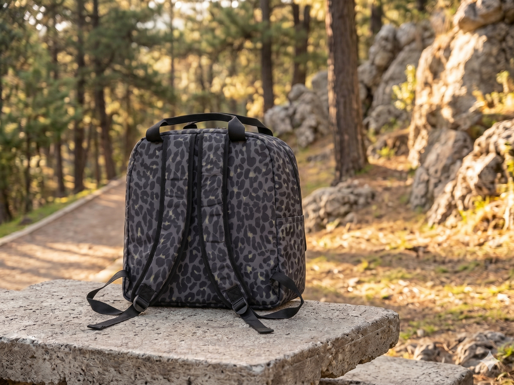 Bag Pack Leopardo a granel + LUNCH BAG ANIMAL