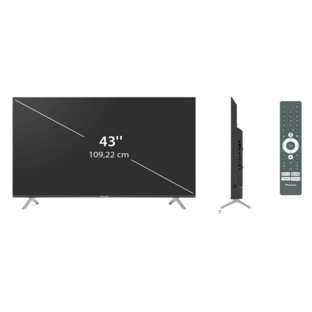 Pioneer 43 Pulgadas 4K UHD Smart TV con Google TV Resolución 2160p PLE-43G23UHD