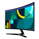 Monitor Samsung 27" Curved FHD Serie S3 - Curvatura 1800R, 100Hz, 4ms (GtG), AMD FreeSync™, HDMI/VGA (LS27C360)