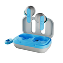 Audífonos Skullcandy Dime XT 2 True Wireless - Bluetooth 5.2, Tecnología Tile™ de Rastreo, IPX4, Light Grey/Blue