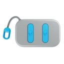 Audífonos Skullcandy Dime XT 2 True Wireless - Bluetooth 5.2, Tecnología Tile™ de Rastreo, IPX4, Light Grey/Blue