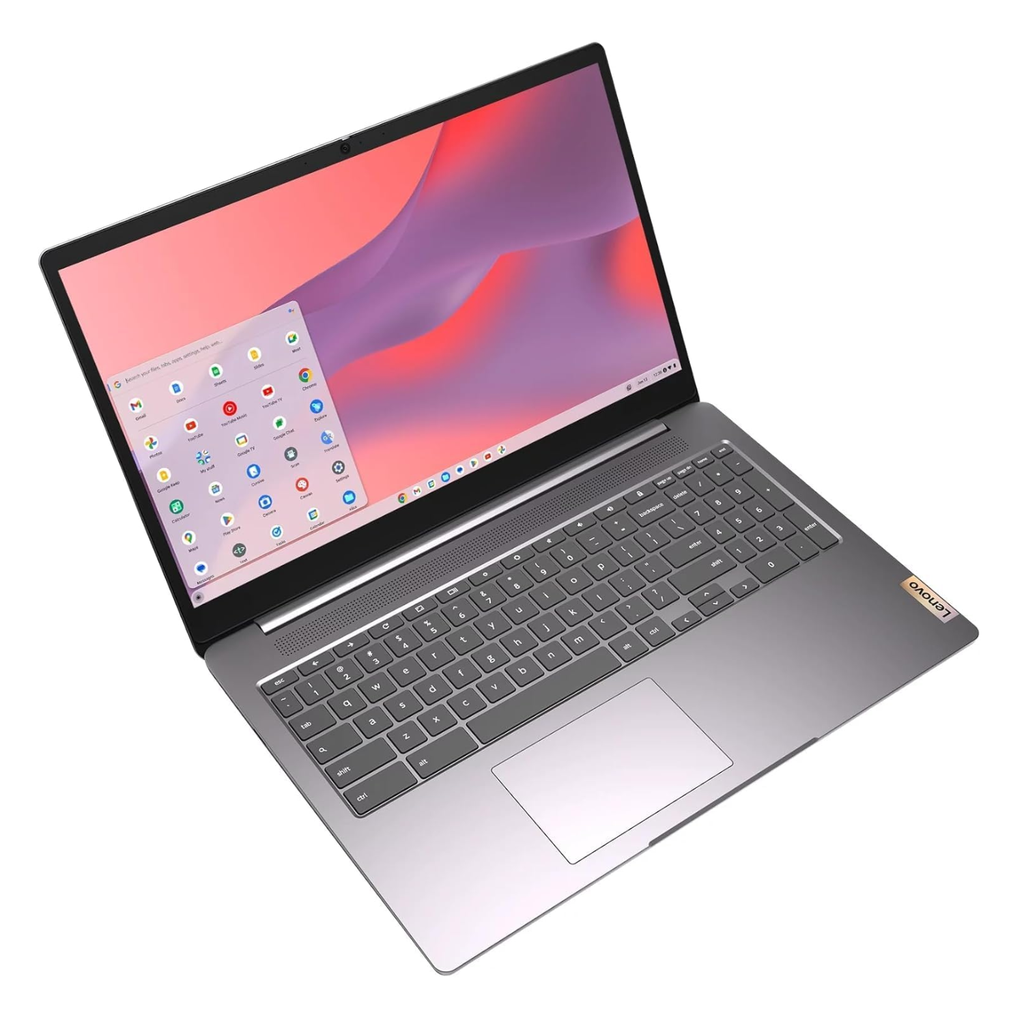 Laptop Lenovo Chromebook 3i 15.6" Full HD - Intel Celeron N4500, 64GB eMMC / 4GB RAM, Chrome OS, Artic Grey Caja Dañada