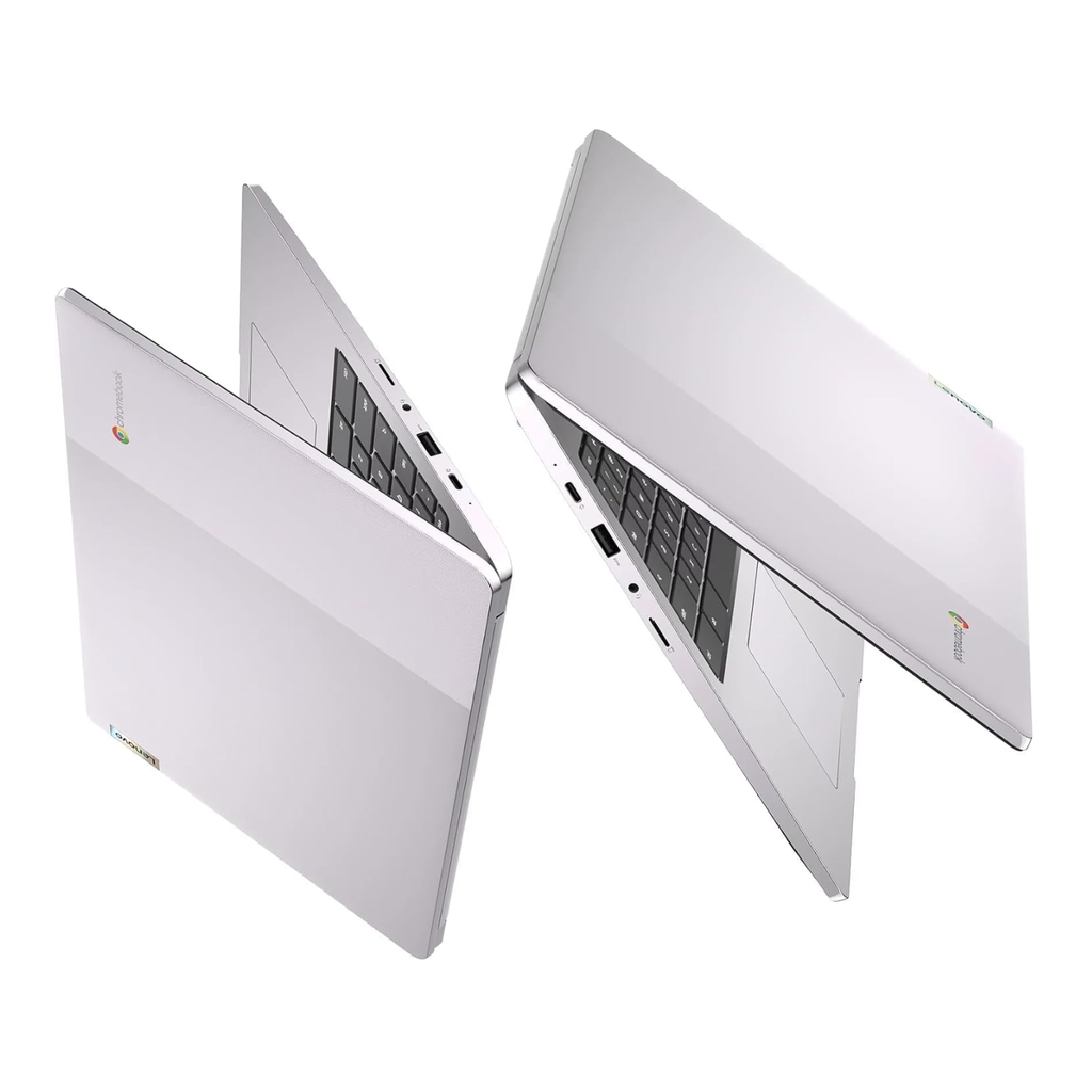 Laptop Lenovo Chromebook 3i 15.6" Full HD - Intel Celeron N4500, 64GB eMMC / 4GB RAM, Chrome OS, Artic Grey Caja Dañada