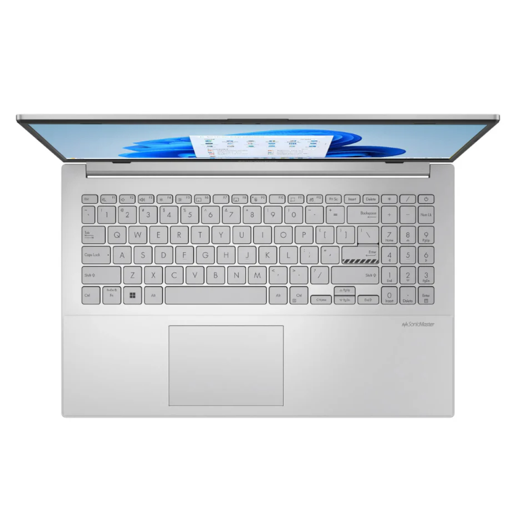 Laptop Asus VivoBook Go 15 256GB SSD / 8GB RAM - Pantalla 15.6" Full HD, Intel Core i3-N305, Windows 11, Cool Silver