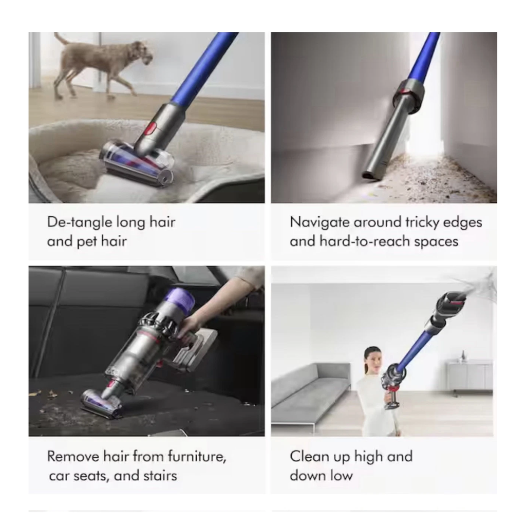 Aspiradora Inalámbrica Dyson V11 Blue/Nickel Motor Digital Hyperdymium Sistema de Filtración Inteligente