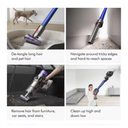 Aspiradora Inalámbrica Dyson V11 Blue/Nickel Motor Digital Hyperdymium Sistema de Filtración Inteligente