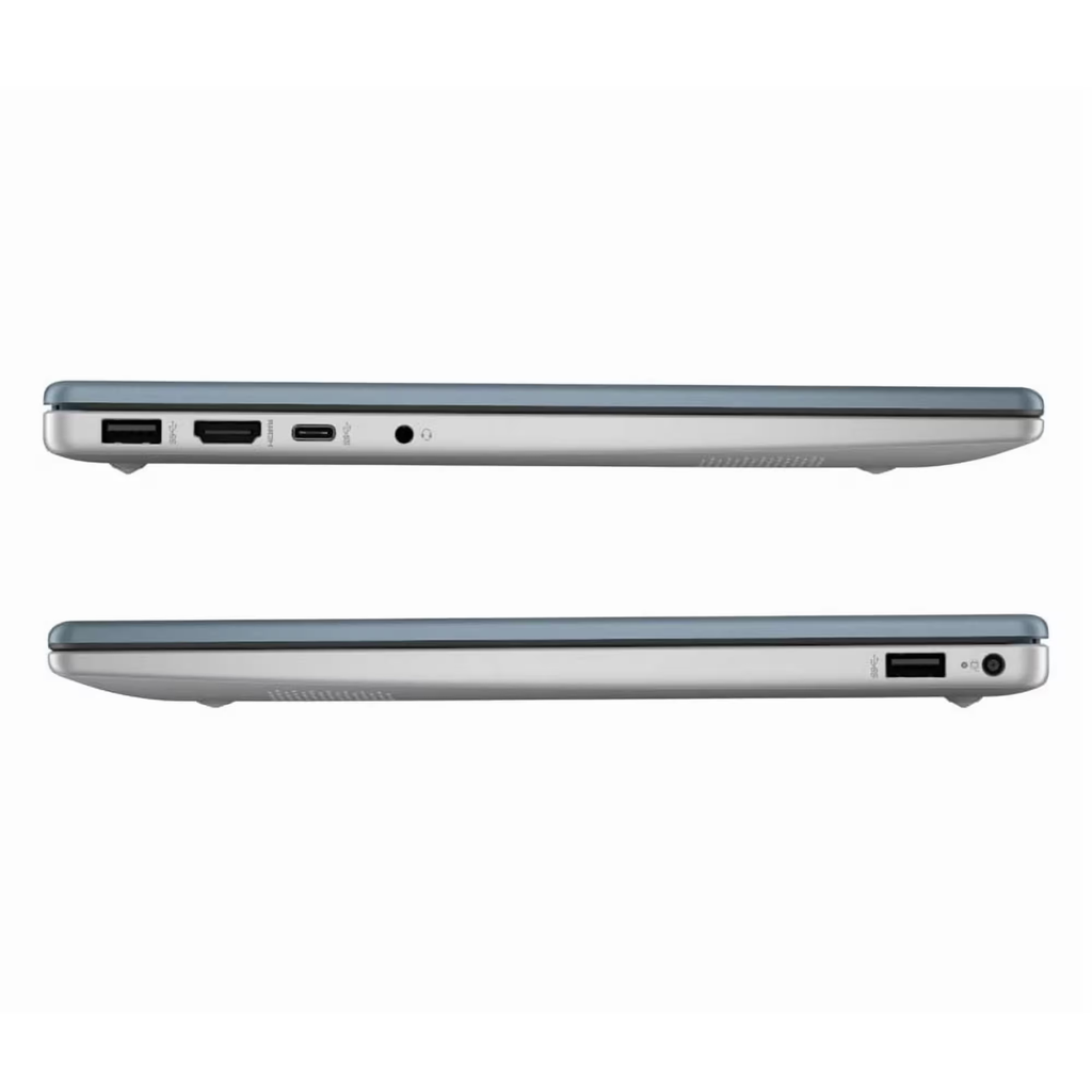 Laptop HP 14" HD - Procesador AMD Athlon Gold 7220U, 4GB RAM, 128GB UFS, Windows 11, Moonlight Blue