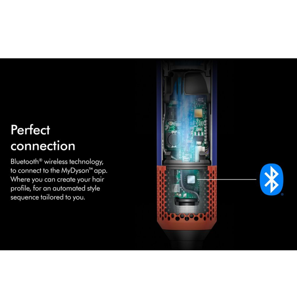 Dyson Airwrap i.d. Multi-Styler | Amber Silk Spec. Ed. | Conectividad Bluetooth | Para Cabello Liso y Ondulado | Nuevo