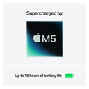 Apple MacBook Air 15" (2026) – Chip M5, 512GB SSD, 16GB RAM, Sky Blue