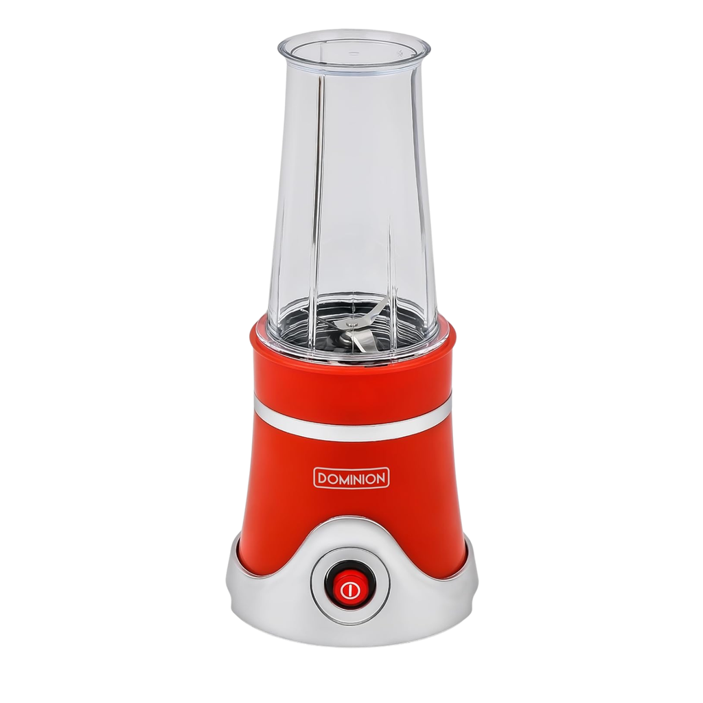 DOMINION BlendMax Personal Blender w/2Go Jar, Red 
