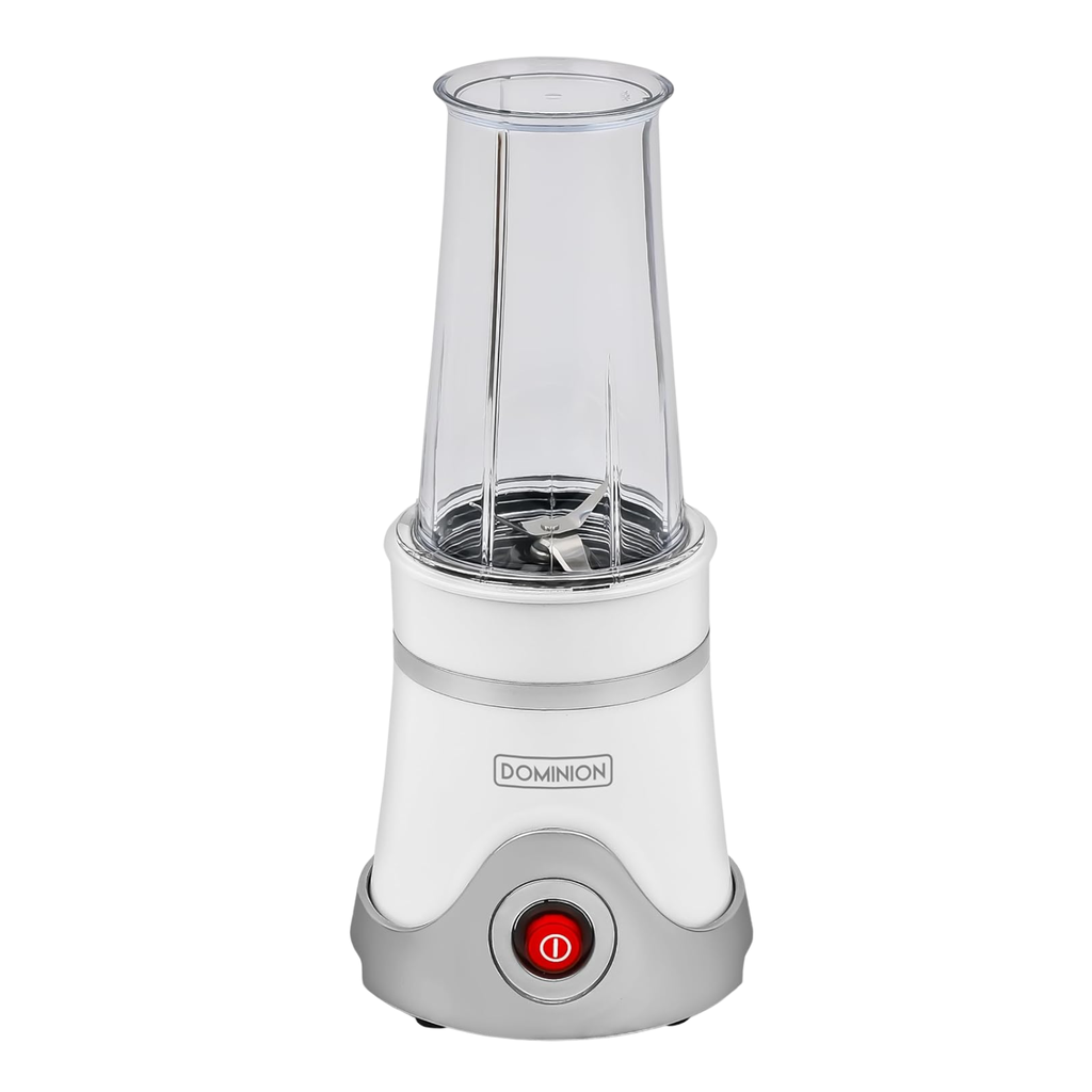 DOMINION BlendMax Personal Blender w/2Go Jar, White 