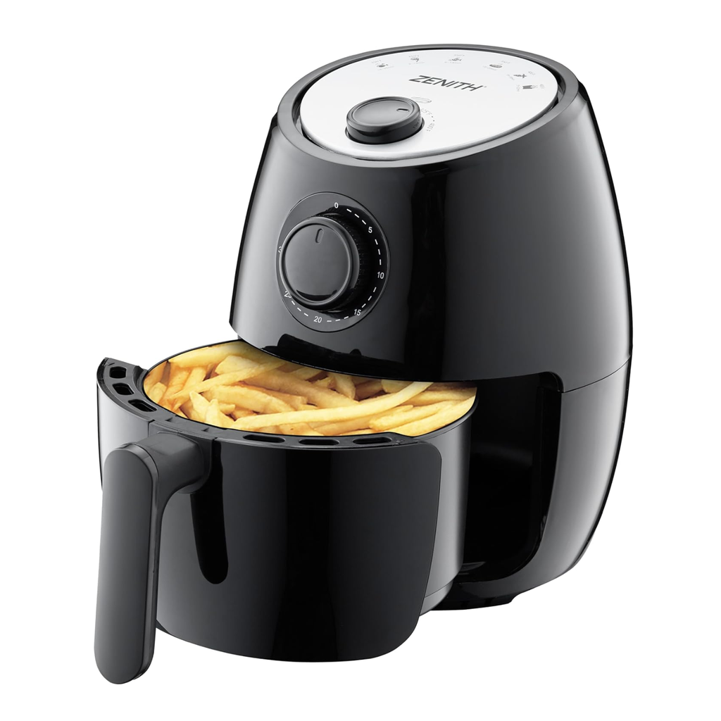 Zenith Air Max Air Fryer 2.1qt – Cocción Saludable en un Diseño Ultracompacto