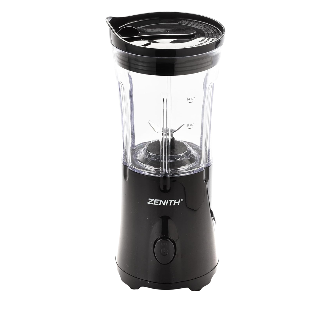 Licuadora Personal Zenith 350W Negra - Portátil, Ideal para Smoothies y Batidos Nutritivos