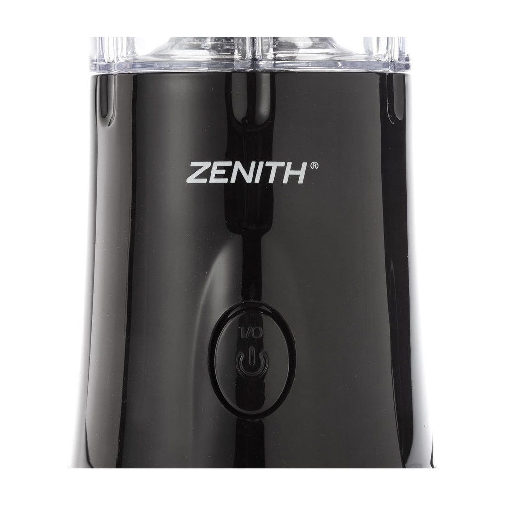 Licuadora Personal Zenith 350W Negra - Portátil, Ideal para Smoothies y Batidos Nutritivos