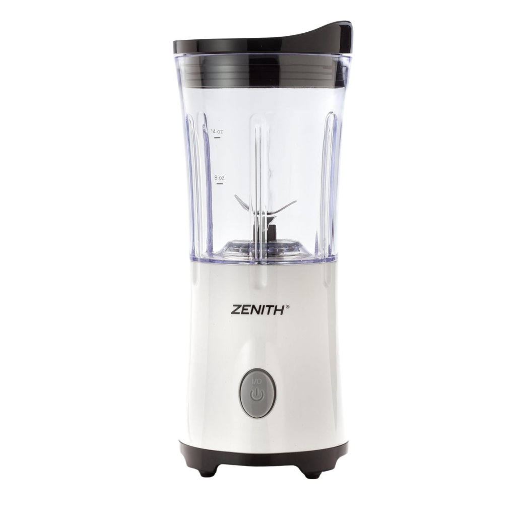 Licuadora Personal Zenith 350W Blanca - Portátil, Ideal para Smoothies y Batidos Nutritivos