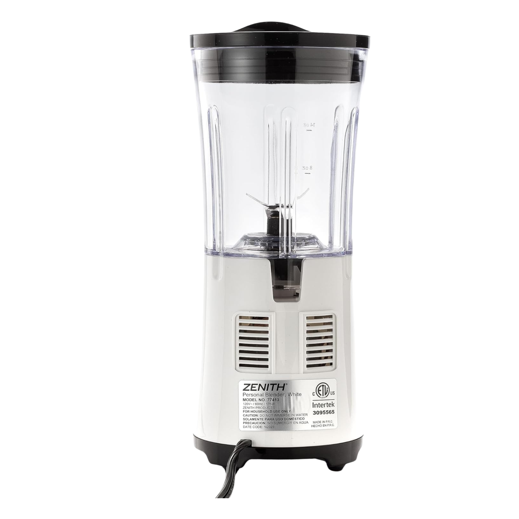 Licuadora Personal Zenith 350W Blanca - Portátil, Ideal para Smoothies y Batidos Nutritivos