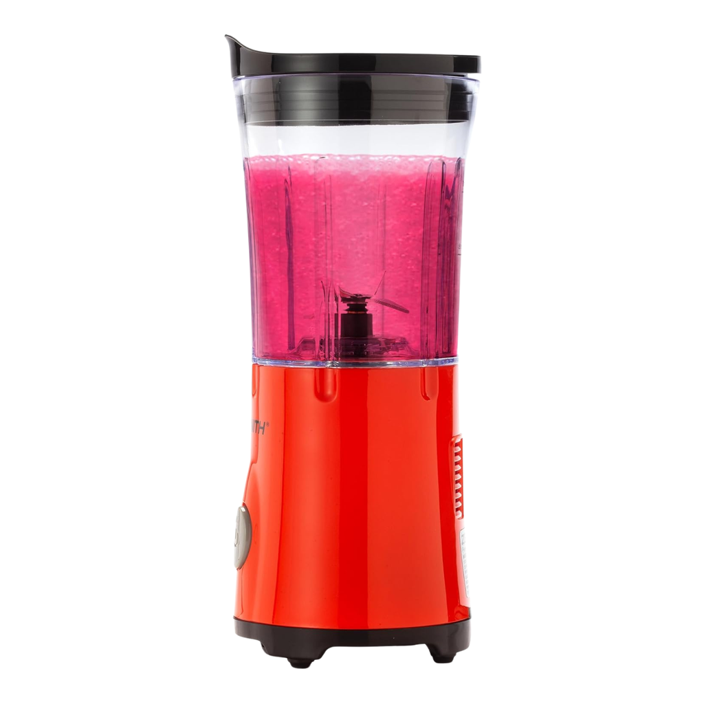 Licuadora Personal Zenith 350W Roja - Portátil, Ideal para Smoothies y Batidos Nutritivos