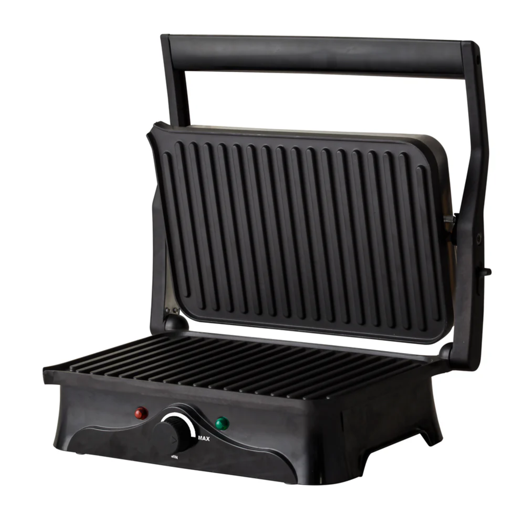 DOMINION Panini Maker & Grill Stainless Steel – Versatilidad Gourmet y Potencia en su Cocina