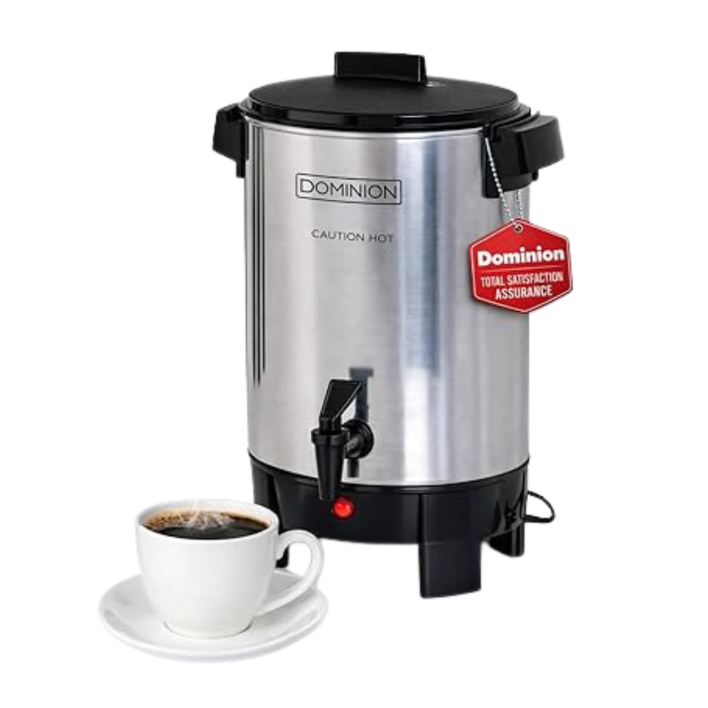 DOMINION 30 Cup Aluminum Coffee Urn 