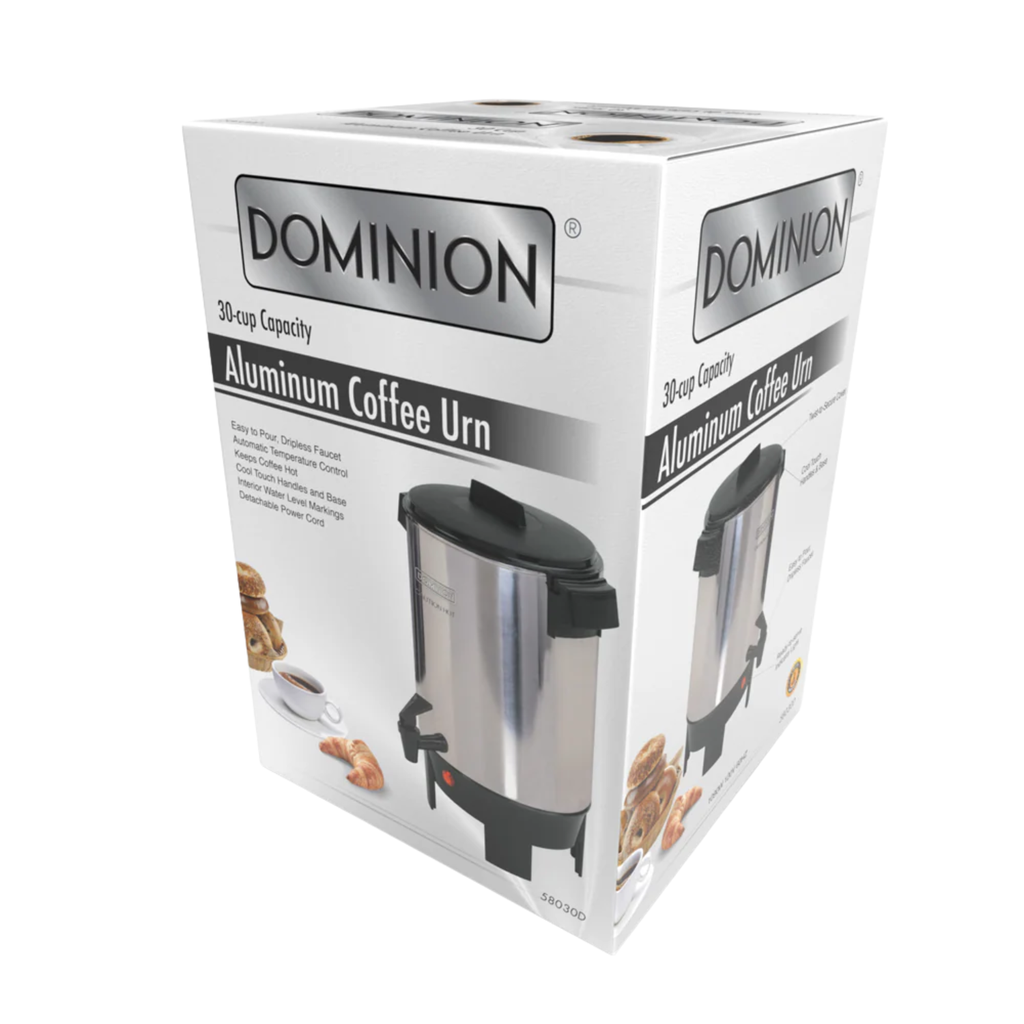 DOMINION 30 Cup Aluminum Coffee Urn 