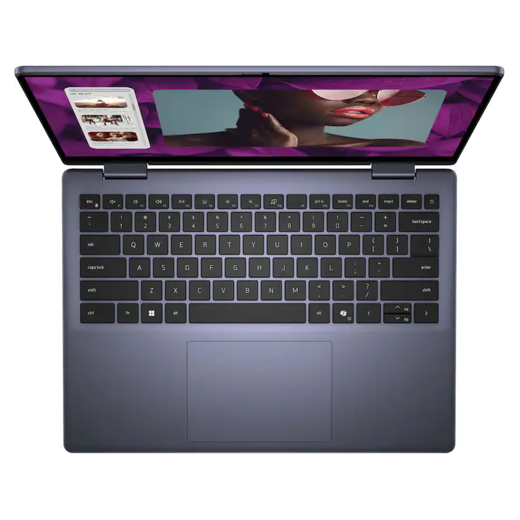 Dell Inspiron i7445-5333BLU 2-in-1 - Pantalla 14" Touchscreen con Procesador AMD Ryzen 5 8640HS, 8GB RAM y 512GB SSD