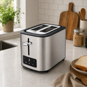 Zenith 2 Slice Digital SS Toaster 
