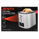 Zenith 2 Slice Digital SS Toaster 