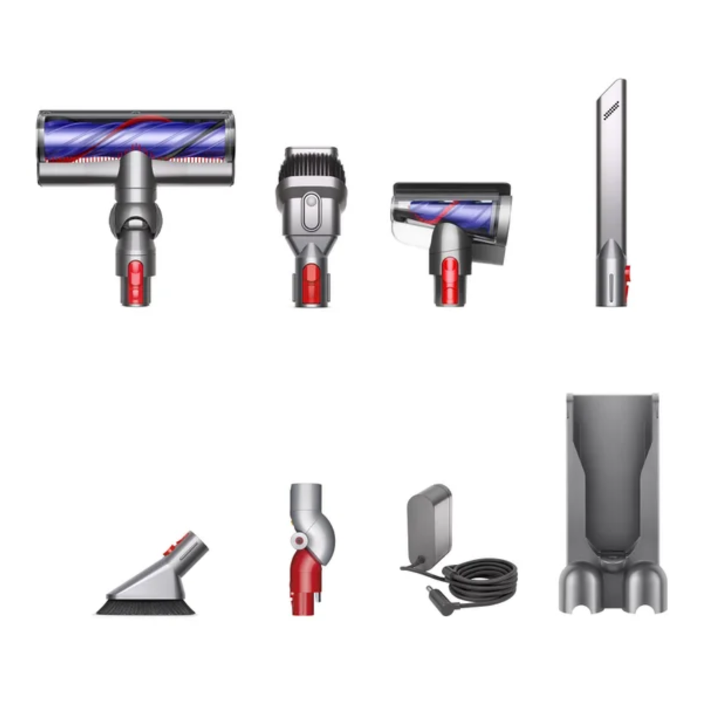 Dyson Cyclone V10 Animal Cordless Stick Vacuum Iron.
