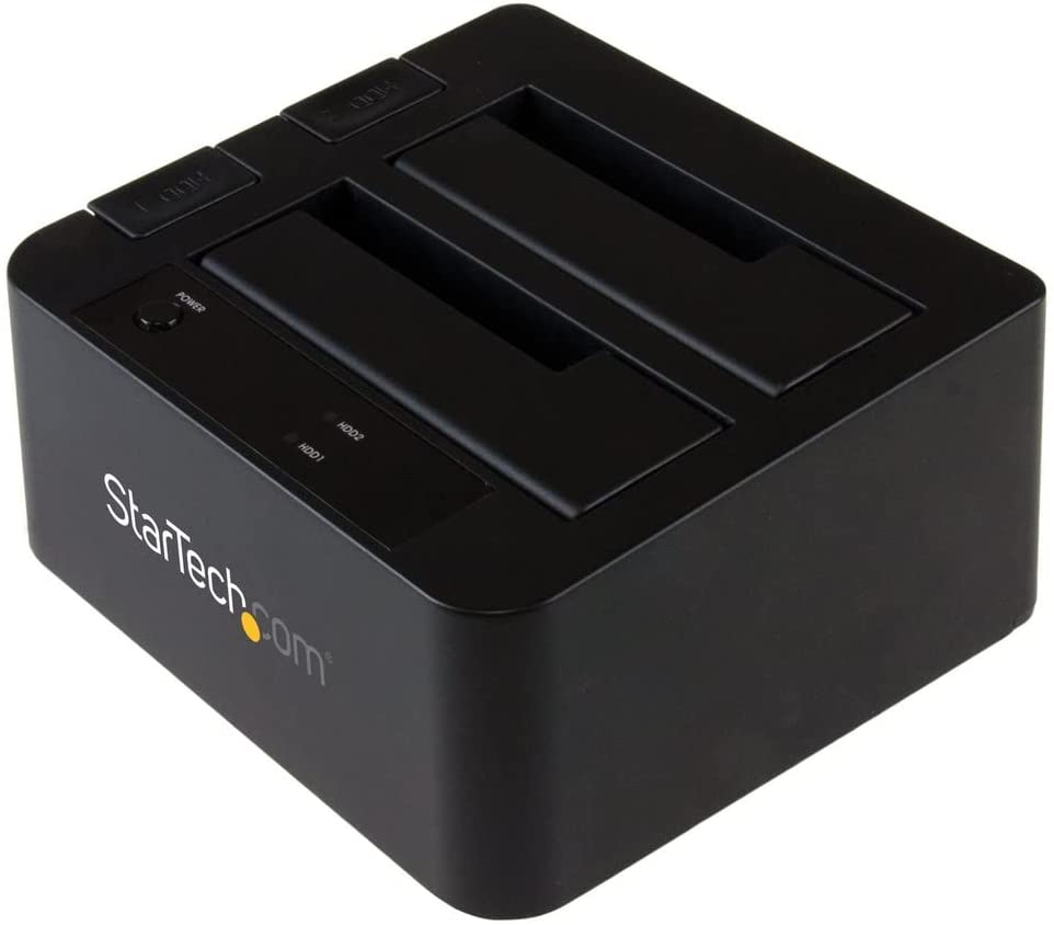 StarTech.com USB 3.1 (10Gbps) Dual-Bay Dock for 2.5"/3.5" SATA SSD/HDDs with UASP
