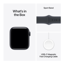 APPLE WATCH SE 3 GPS 40MM MIDNIGHT ALUMINUM  CASE WITH MIDNIGHT SPORT BAND - S/M 