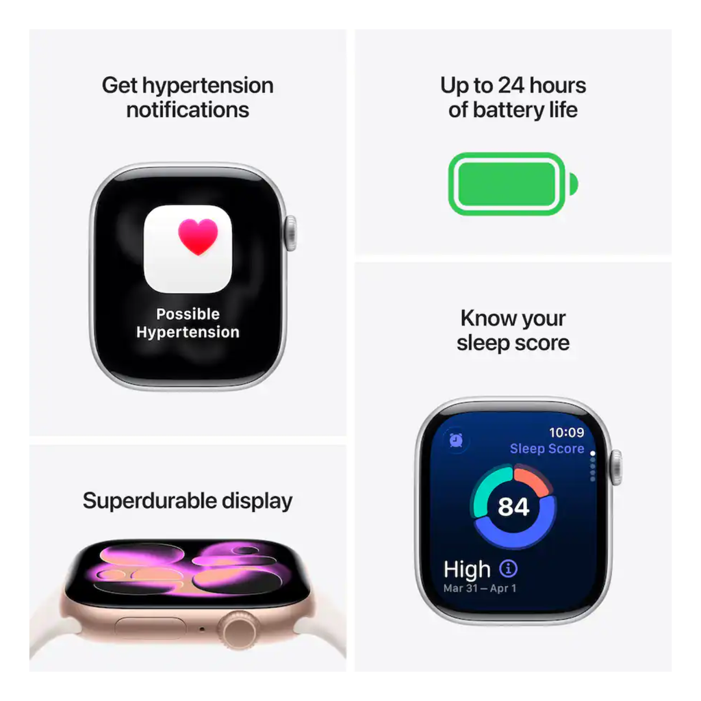 Apple Watch Series 11 42mm Oro Rosa Banda Sport Light Blush S/M