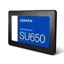 SSD Adata Ultimate SU650, 1TB, 2.5", 450MB/s Escritura, 520MB/s Lectura, SATA III