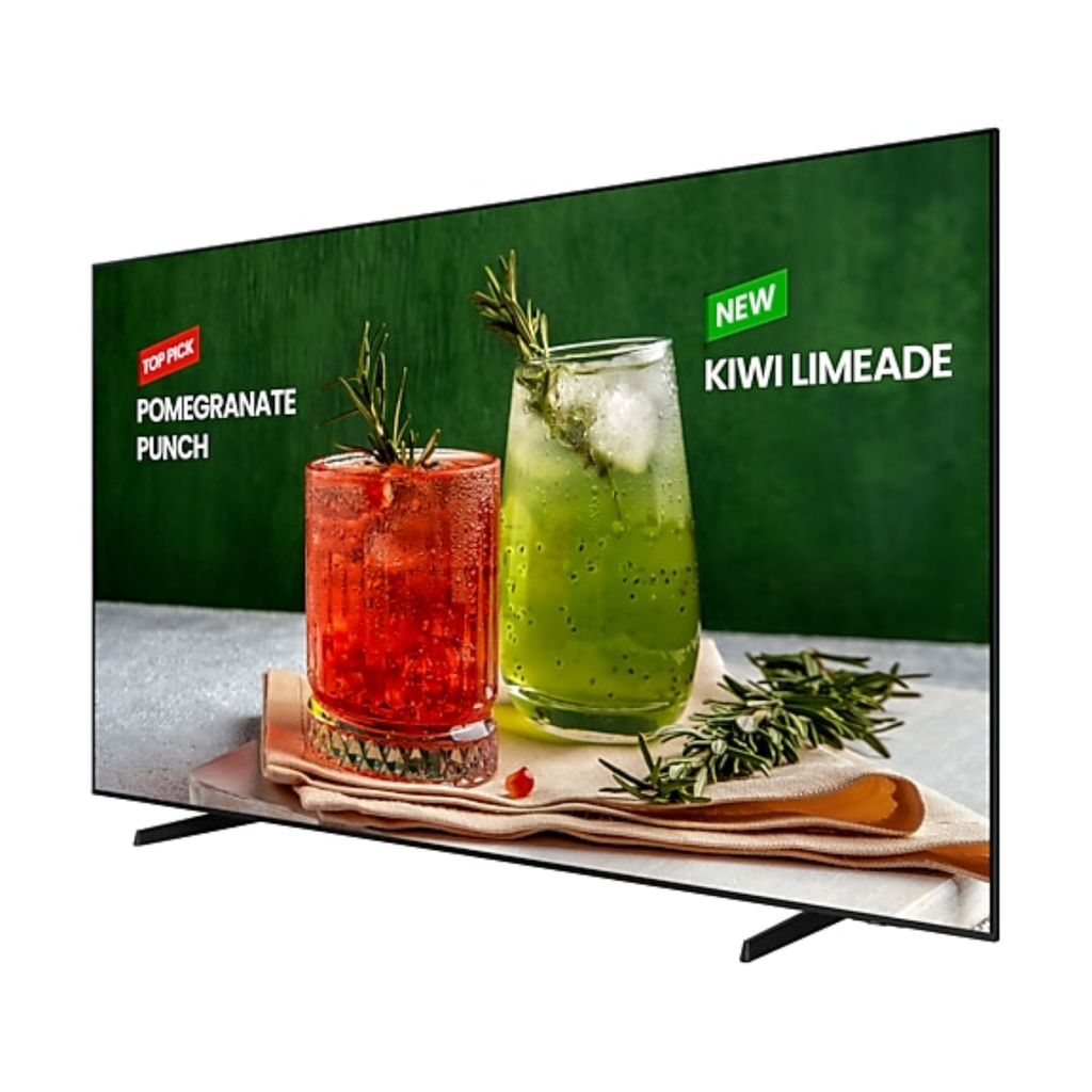 Monitor Profesional Samsung Business TV 98" - 4K UHD, Operación 16/7, Gestión por App, Smart