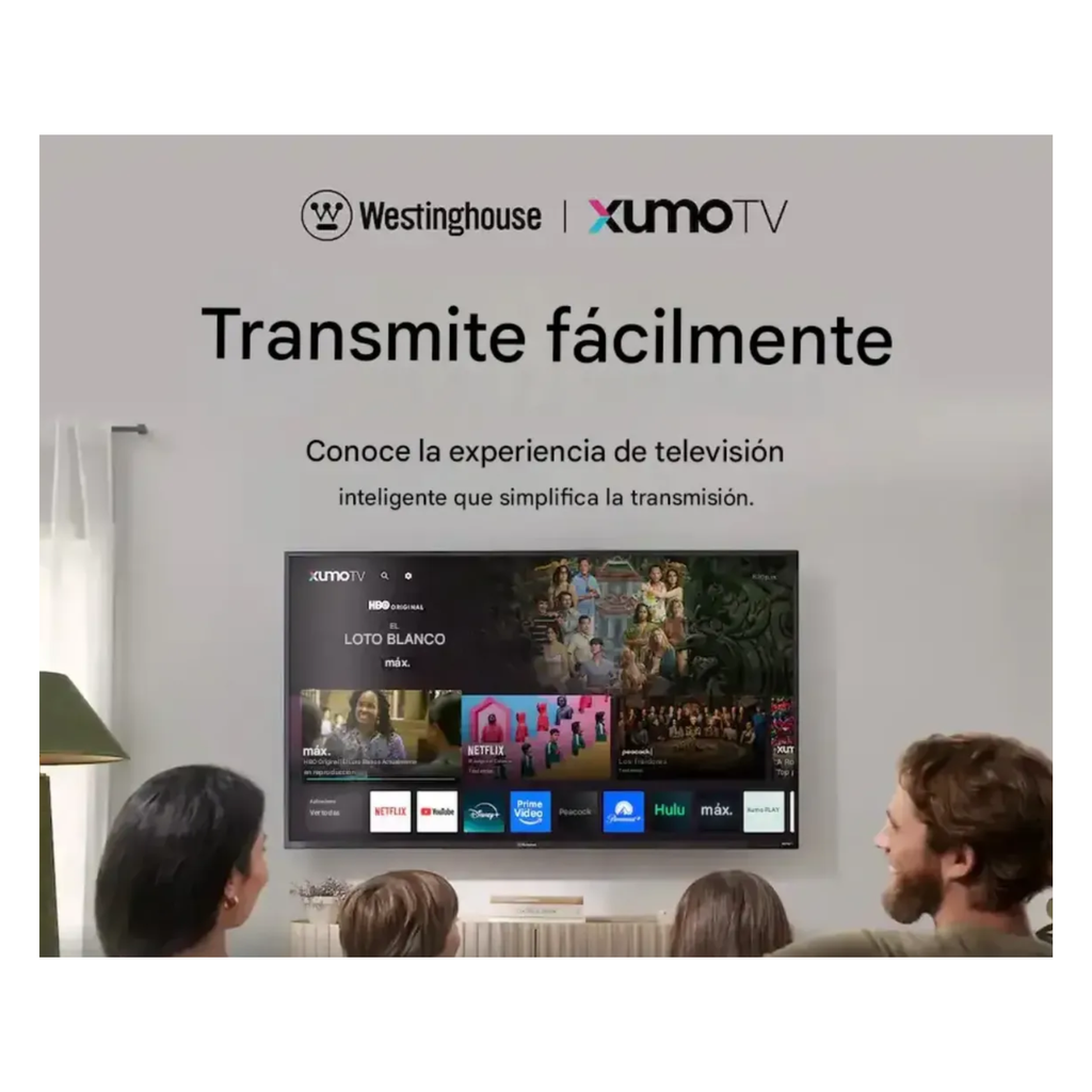 Westinghouse 58" Class Smart 4K UHD Xumo TV HDR10 Dolby Vision Atmos Edgeless Flat LED Blu WX58UX4800