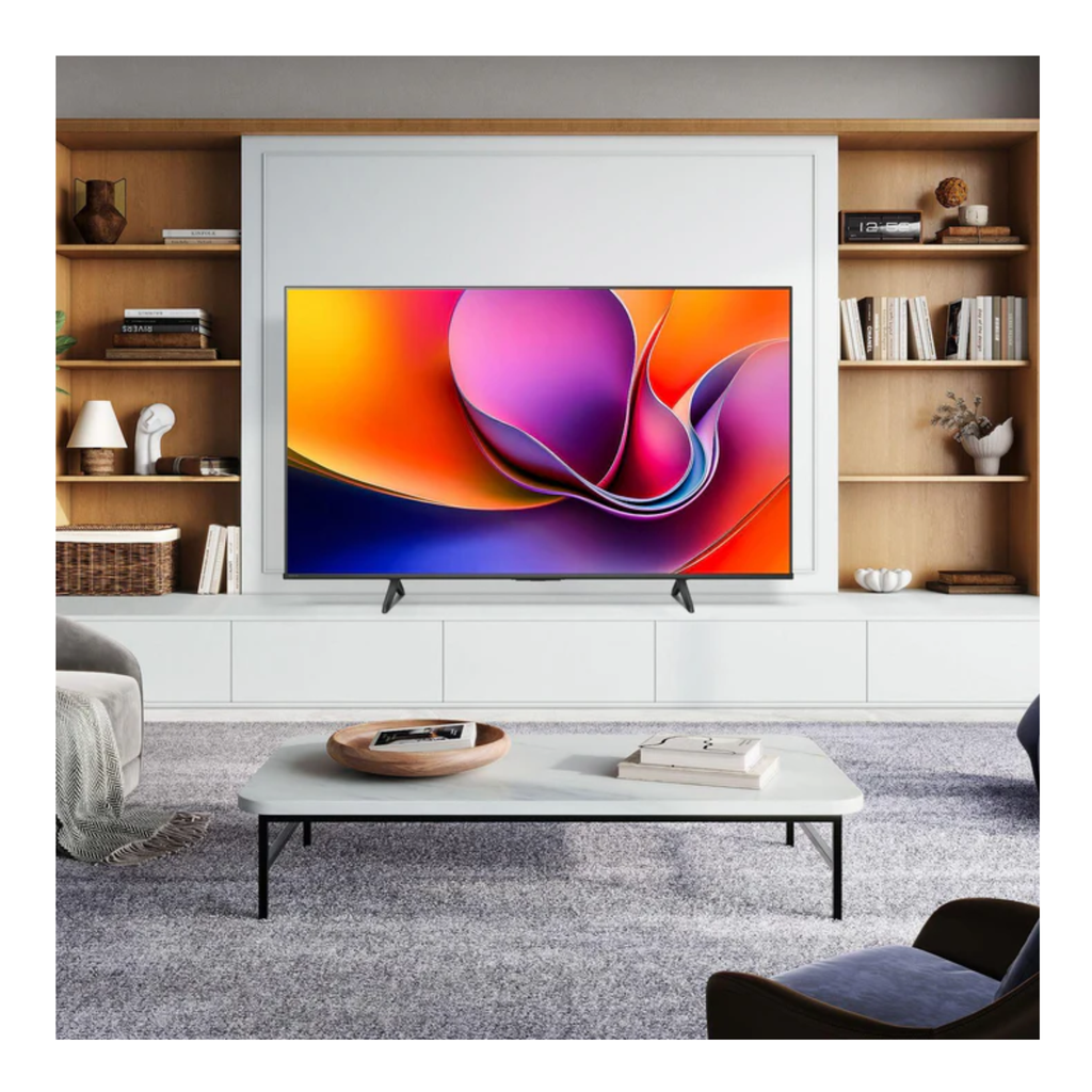 Smart TV Hisense 65" LED 4K UHD - HDR10+, DTS Virtual:X, Control por Voz, Diseño Sin Marcos