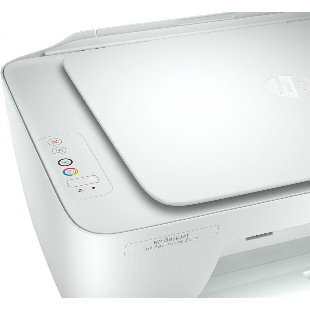 Multifuncional HP Deskjet Ink Advantage 2374, Inyección térmica de tinta HP, Color