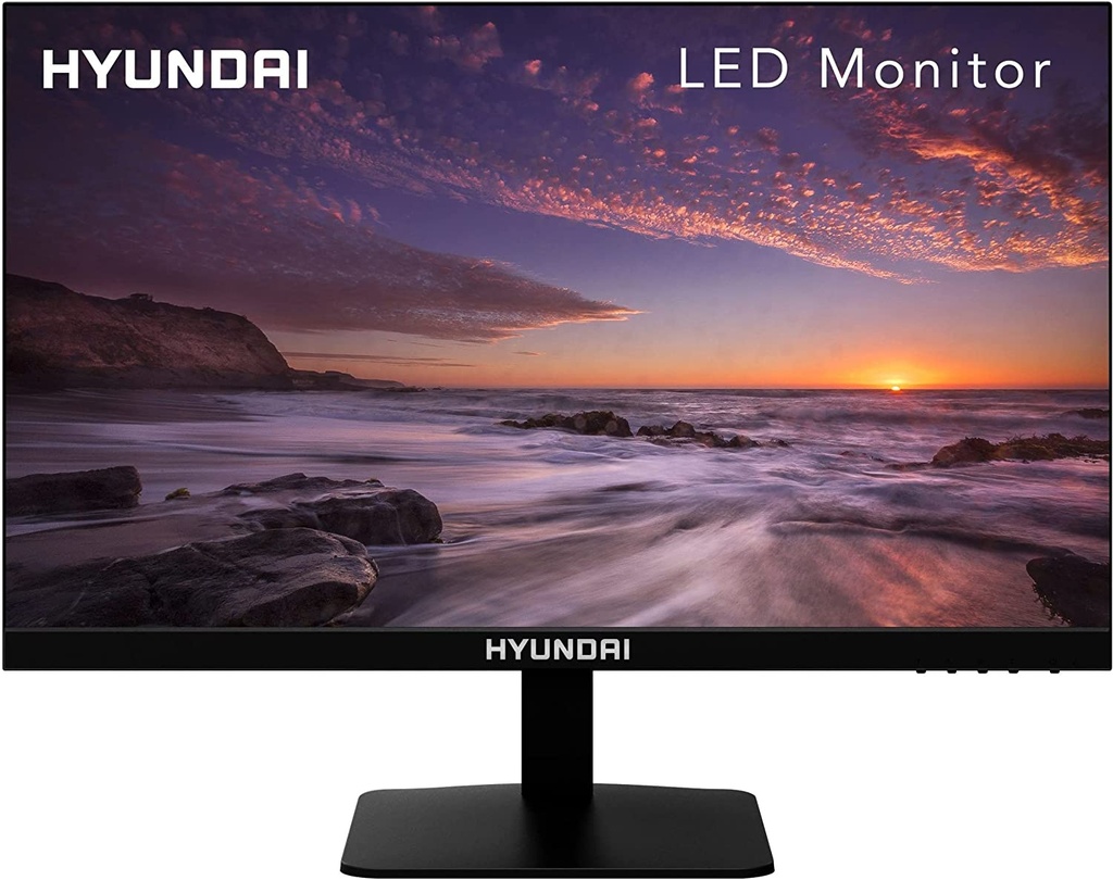 Hyundai 23.8" FHD, Flat Office Monitor – Black