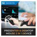 Adesso Air Mouse Go Plus Presentador Inalámbrico con Mouse Aéreo