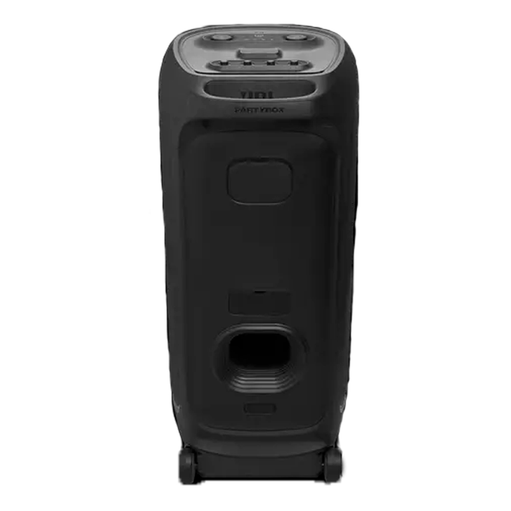 JBL Partybox Ultimate - Multi Purpose Party Speaker, with Wi-fi & Bluetooth Connectivity, Lightshow, IPx4 Slashproof, Dual Mic & Guitar Inputs, Handle & Sturdy Wheels, Black