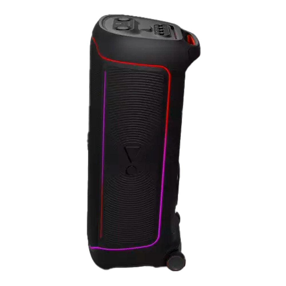 JBL Partybox Ultimate - Multi Purpose Party Speaker, with Wi-fi & Bluetooth Connectivity, Lightshow, IPx4 Slashproof, Dual Mic & Guitar Inputs, Handle & Sturdy Wheels, Black