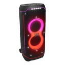 JBL Partybox Ultimate - Multi Purpose Party Speaker, with Wi-fi & Bluetooth Connectivity, Lightshow, IPx4 Slashproof, Dual Mic & Guitar Inputs, Handle & Sturdy Wheels, Black