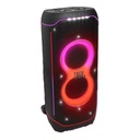 JBL Partybox Ultimate - Multi Purpose Party Speaker, with Wi-fi & Bluetooth Connectivity, Lightshow, IPx4 Slashproof, Dual Mic & Guitar Inputs, Handle & Sturdy Wheels, Black