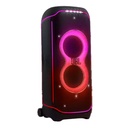 JBL Partybox Ultimate - Multi Purpose Party Speaker, with Wi-fi & Bluetooth Connectivity, Lightshow, IPx4 Slashproof, Dual Mic & Guitar Inputs, Handle & Sturdy Wheels, Black